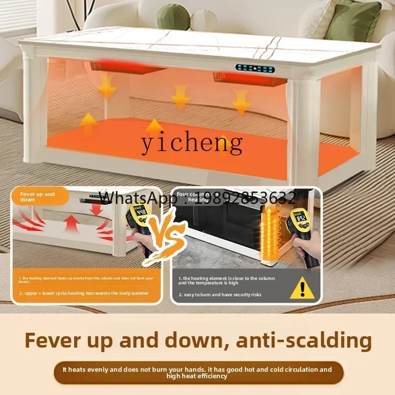 b19lifting heating table electric heating table rectangular fire table  household integrated electric stove