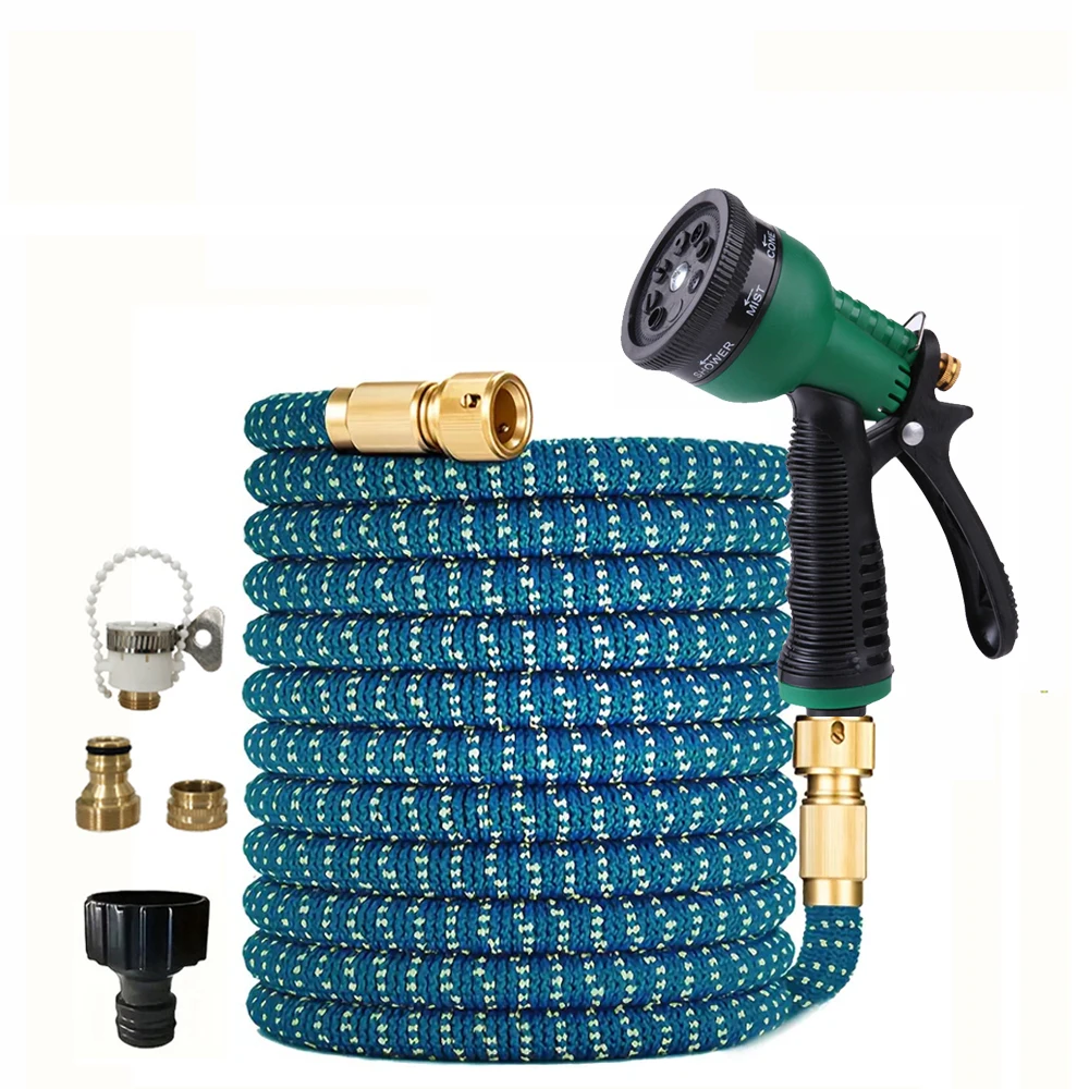 

НОВЫЙ Садовый шланг-трансформер Magic Water Pipes: Высоконапорный, многофункциональный, для мойки автомобилей и полива дома, с водяным пистолетом ﻿