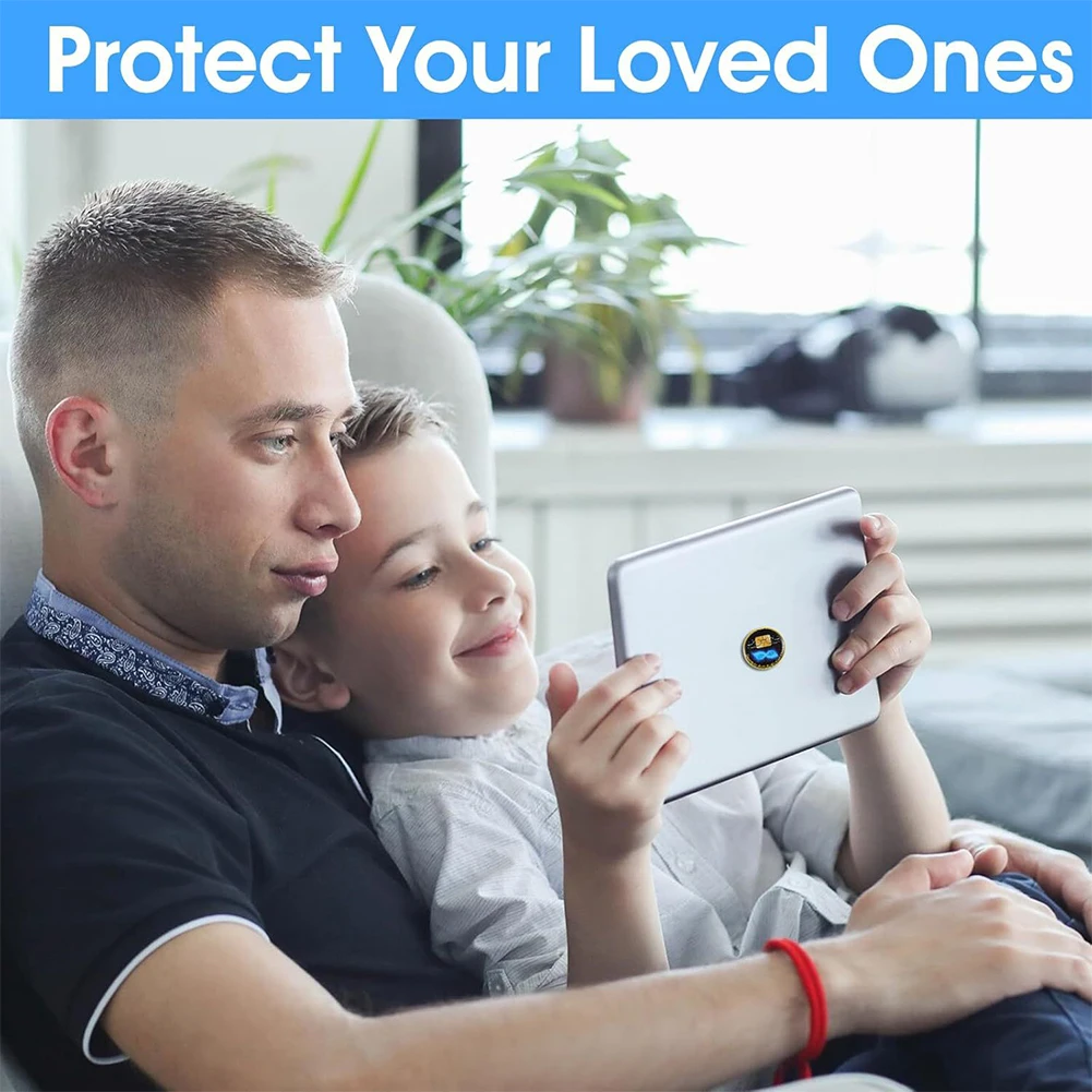 5 Pcs Cell Phone Protection Neutralizers Stickers Quantum Shield Sticker EMF Protection Anti-Radiation Stickers