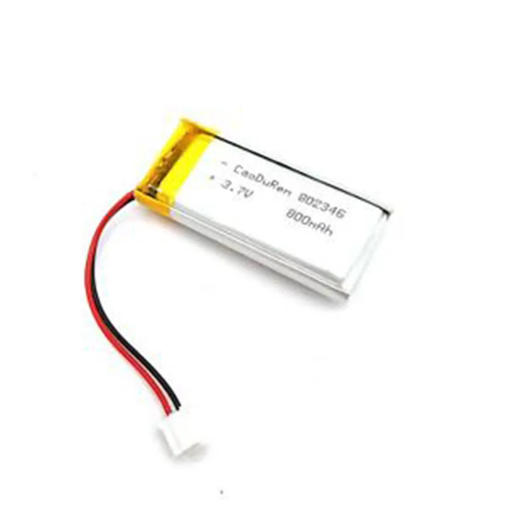 Rechargeable 3.7V 800mAh 802346 Lithium Polymer Ion Battery For MOBILE POWER SMART WATCH CAMERA POWER BANK