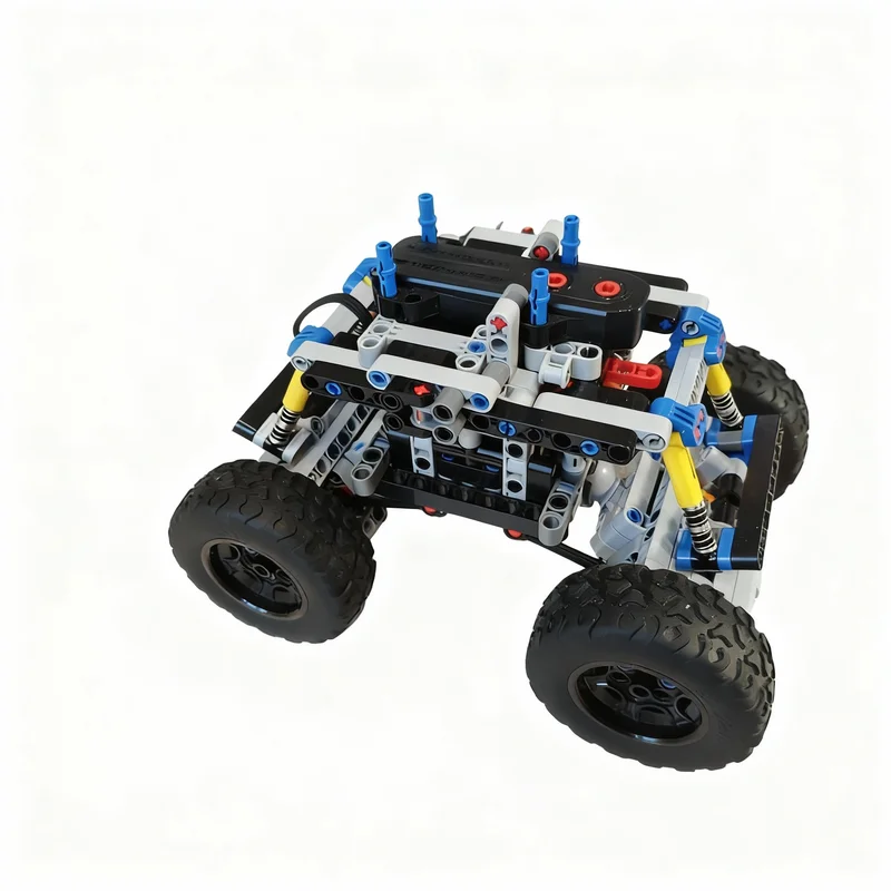 

408pcs MOC Truck Dual Rear Suspension Technical Model Building Blocks Construction Toy Christmas Gifts DIY Creative Idea Brick