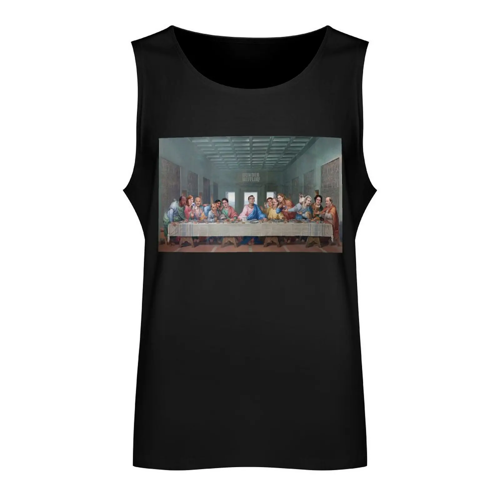 The Last Supper Office Edition Tank Top Men's clothes Sportswear for men new in tops & t-shirt