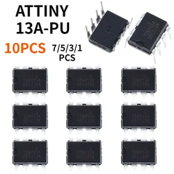 1 - 10PCS New ATTINY13A-PU ATTINY13A PU DIP-8 Chipset