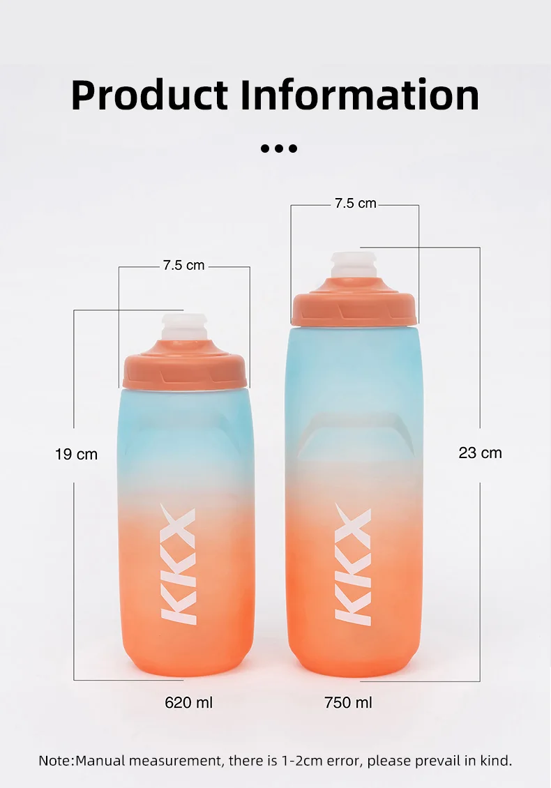 KKX 620 ml/750 ml Große Kapazität Fahrrad Flasche MTB Rennrad Outdoor Sport Auslaufsicher PP5 Tragbare Wasser flasche Radfahren Wasserkocher – Detail 2
