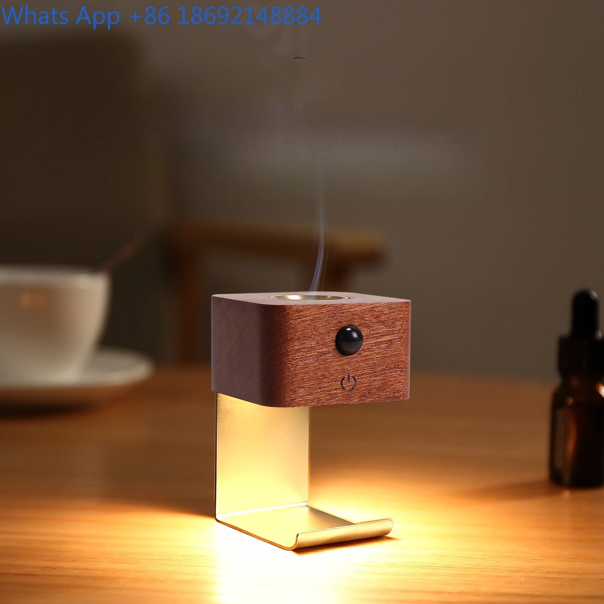 Rechargeable Aromatic Lamp with Magnetic Detachable Design Portable Touch Dimming Wall Bedside Hallway Light