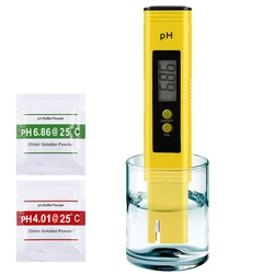 PH Meter, Digital PH Tester Pen for Home Water, Hydroponics, Aquariums, Pools. 0.01 High Accuracy with 0-14 Measurement Range