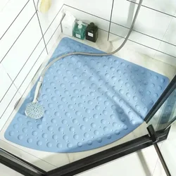 Washable Corner Shower Carpet Non-Slip Bathroom Corner Mats Shower Mat  Bathroom Rug Bathroom Rug