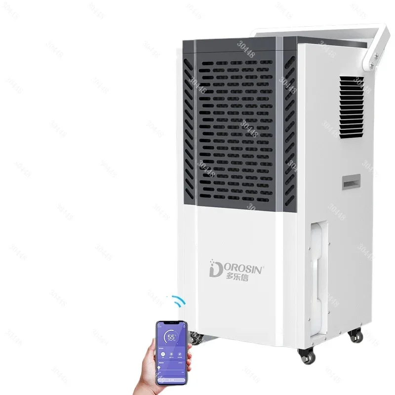 Deshumidificador industrial DK-150 absorbente de humedad del almacén del sótano casero del poder más elevado