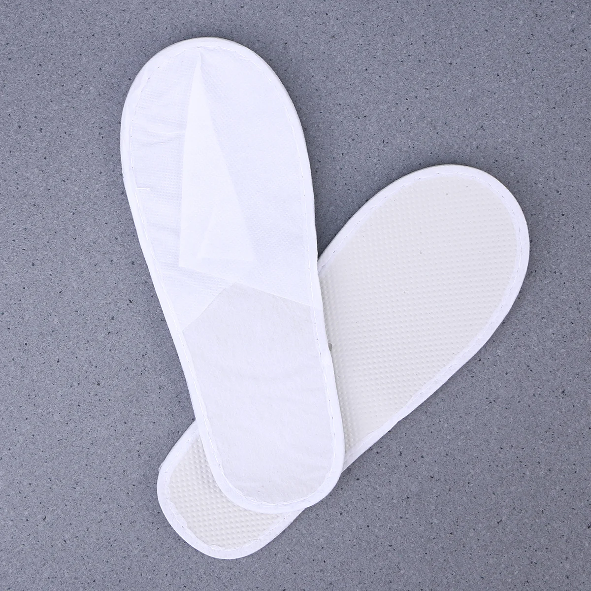 

25 пар нетканых одноразовых эластичных тапочек, прочных для гостиничного салона, спа-педикюра, путешествий, легких спа-тапочек