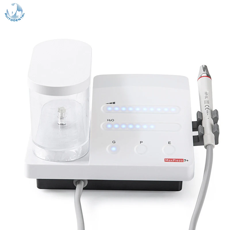 Touch Screen Portable LED Dental Ultrasonic Piezo Scaler With Water Bottle