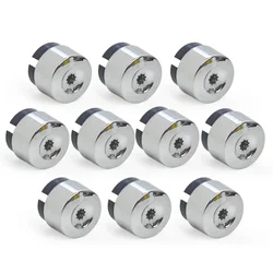 10Pcs Car Wheel Lug Bolt Nut Cap Cover7l6 601 173a 2zz Fit For VW Touareg 2004 - 2010 2011 2012 2013 2014 Chrome