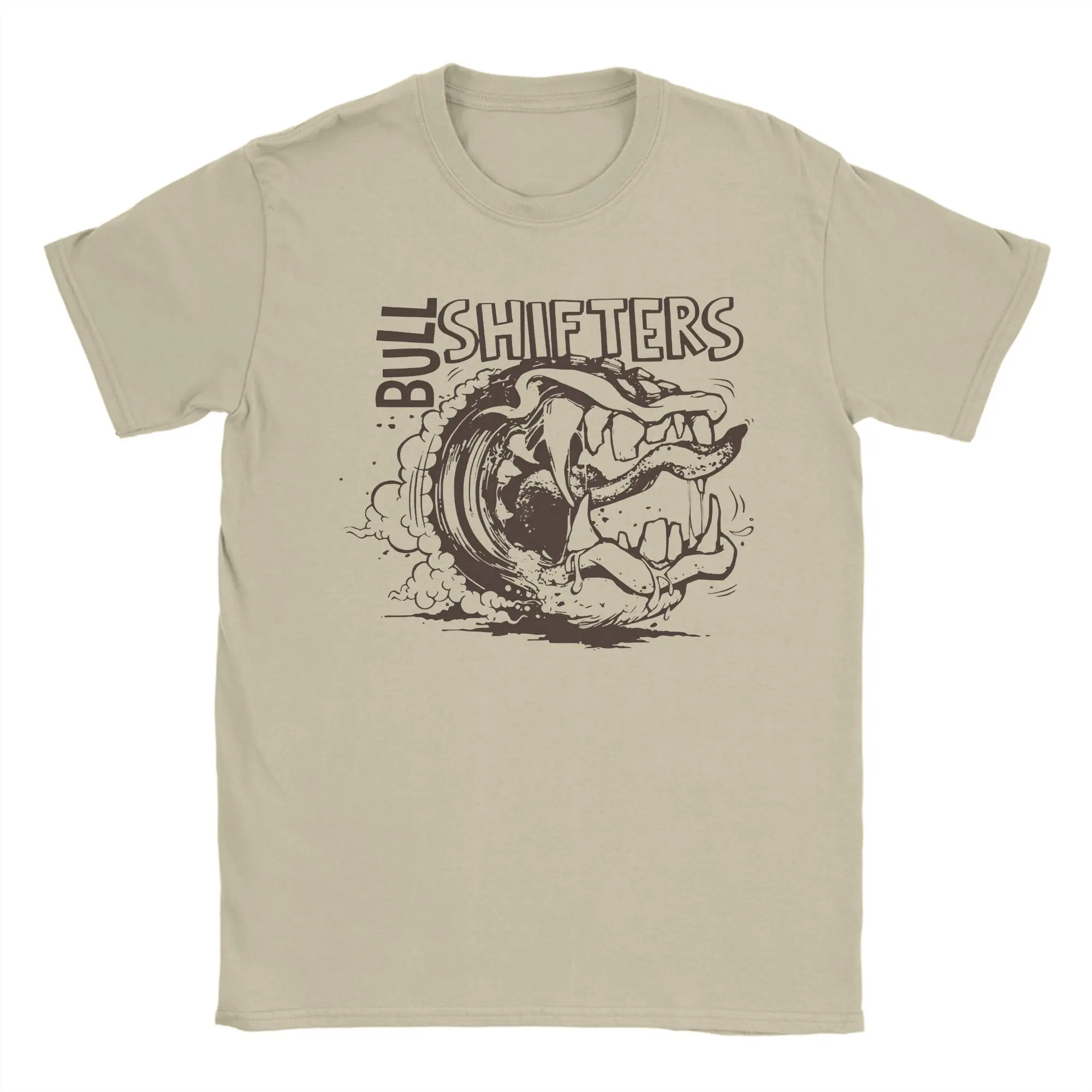 Retro Bull Shifters  T-Shirt Men's 100%Cotton Short Sleeve Left 4 Dead 2 O-neck Summer Top Tee
