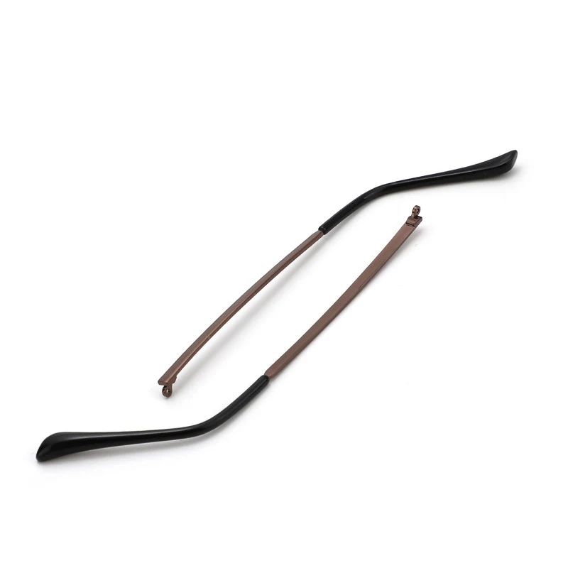 Metal Eyeglass Temples 1mm Thick External Thread Unisex Glasses Arms Left & Right 1 Pair, 8.2g Repair Parts