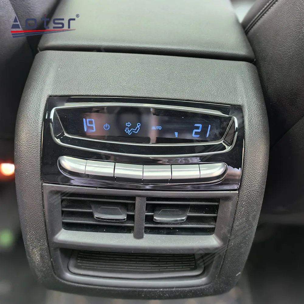 لكاديلاك XT5 CT6 2016-2024 الخلفية سيارة تعمل باللمس التحكم في المناخ لوحة التيار المتناوب ترقية الملحقات الداخلية