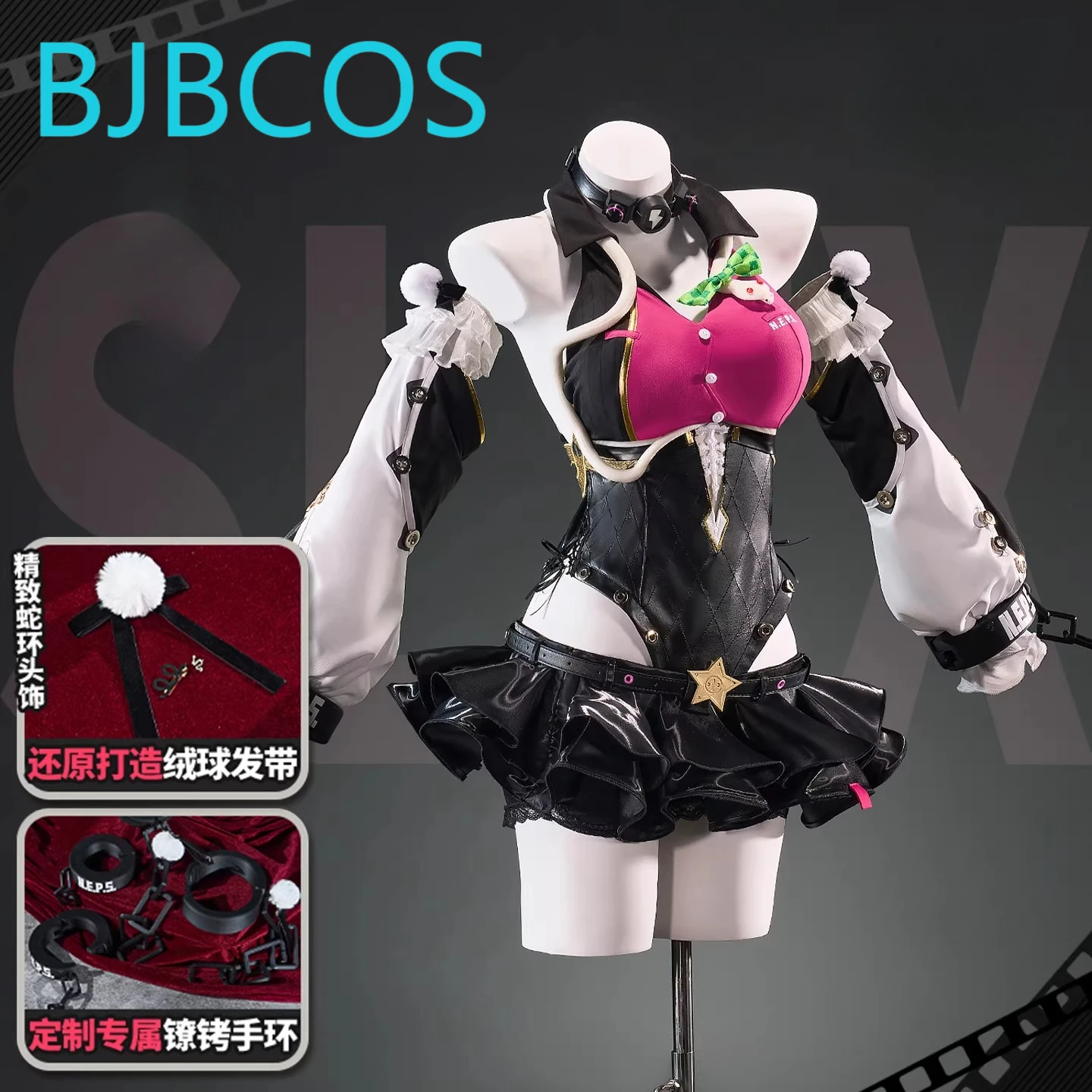 

Game Cosplay Series Zenless Zone Zero New Character Sisif Sissyph Cissia Cosplay Sexy Costume Full Set