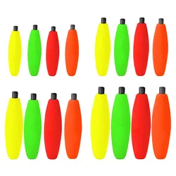 10pcs Fishing Peg Floats Foam Cigar Float Strike Indicator Trout Fishing Corks Slip Bobbers for Panfish Crappie