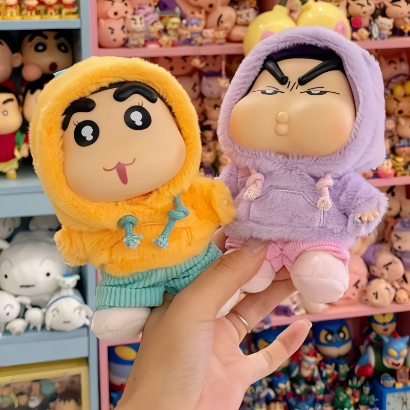 منتج جديد متوفر في المخزون Kkv تلوين شين تشان سلسلة الدوبامين العاطفي الفينيل أفخم صندوق أعمى العصرية ألعاب من نسيج مخملي هدية عيد ميلاد #4