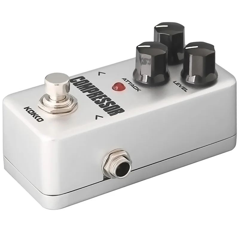 KOKKO Compressor Guitar Effect Pedal Mini Portable Electric Guitar Analog Effect Pedalboard Guitar Parts Accessories FCP2 Pedals