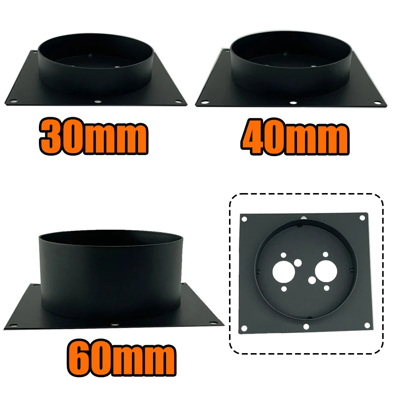 

Кронштейн-основание для воздушного отопителя 30 мм, 40 мм, 60 мм, из нержавеющей стали, плоский, для Eberspacher Webasto, черный