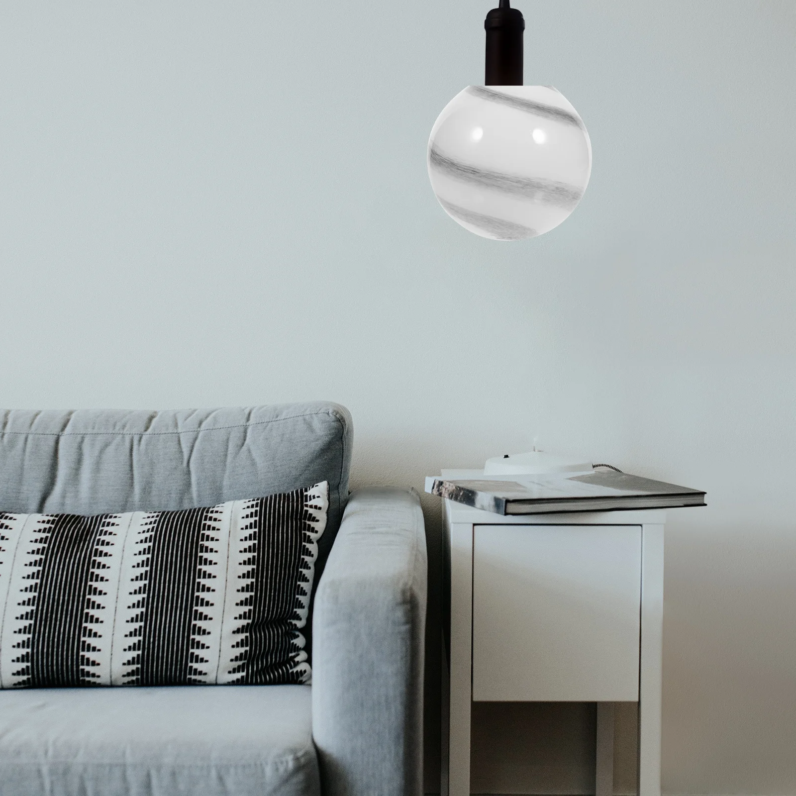 

Globe Glass Lamp Shade Pendant Light Cover for Ceiling Lamp Modern Simple Decorative Replacement Shades Hanging Light Fixture