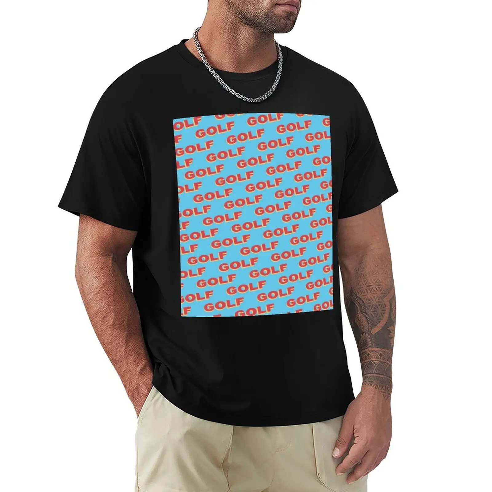 

3D Golf - JHope T-Shirt clothes boys whites topping men clothing