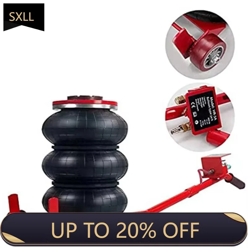 

SXLL High quality 3 tons 5 tons car repair tools three packs car air lift jack pneumatic balloon jack