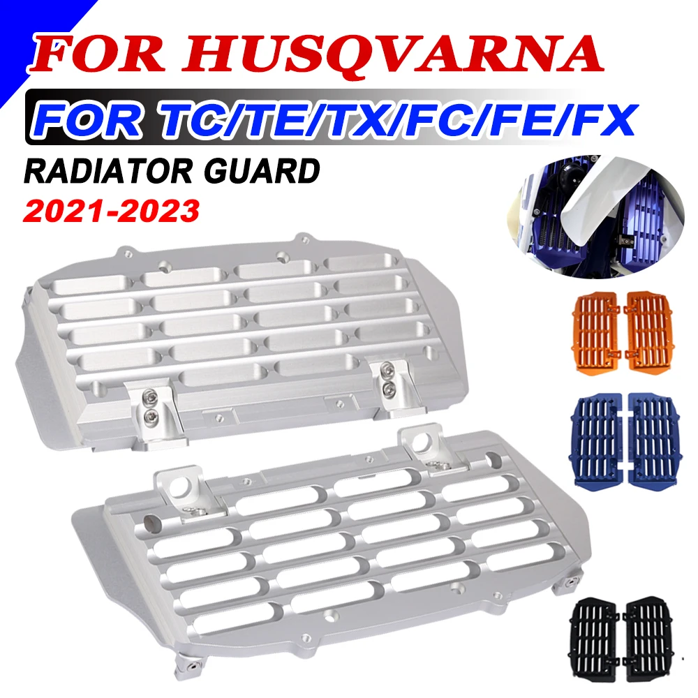 For Husqvarna TC65 TC85 TC125 TC250 TE125 TE150 TE250 TE300 FC250 FE250 FE350 FE450 Radiator Guard Grill Protector Grille Cover