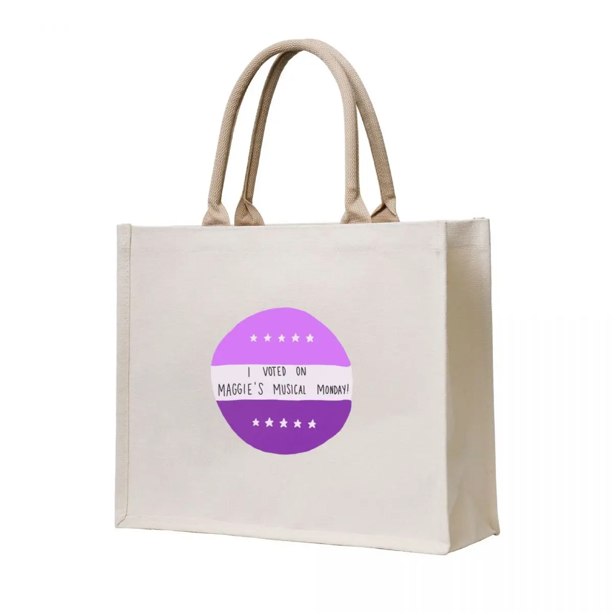 

Maggie's Musical Mondays Voters Merch! Tote Bag tote bag custom Lady bags tote bag men's