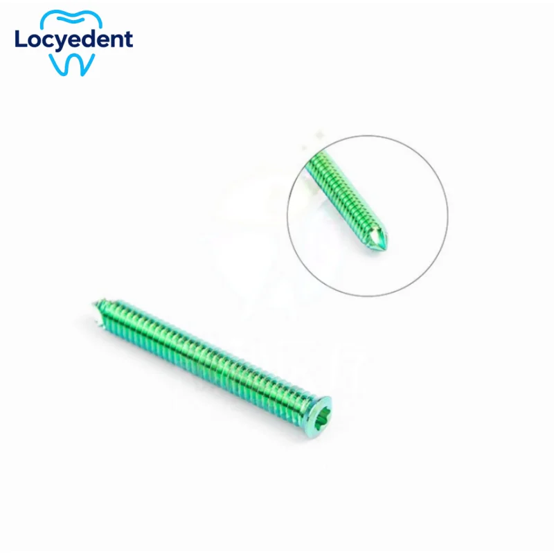3pcs ALPS pet orthopedic screw plum head animal orthopedic surgery bone screw titanium alloy locking screw titanium screw
