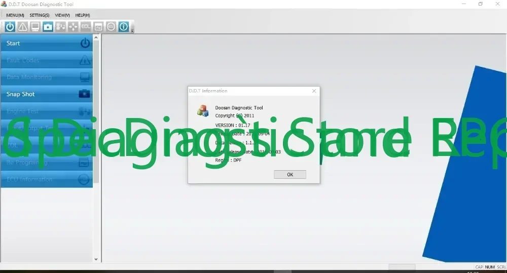 

Диагностический инструмент SpecDiag Doosan: Пакет программного обеспечения DDT ECU 2026