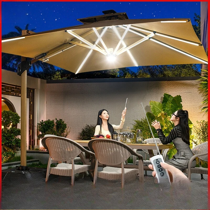 

Parasol Garden Umbrella Electric Hydraulic Outdoor Small Yard Garden