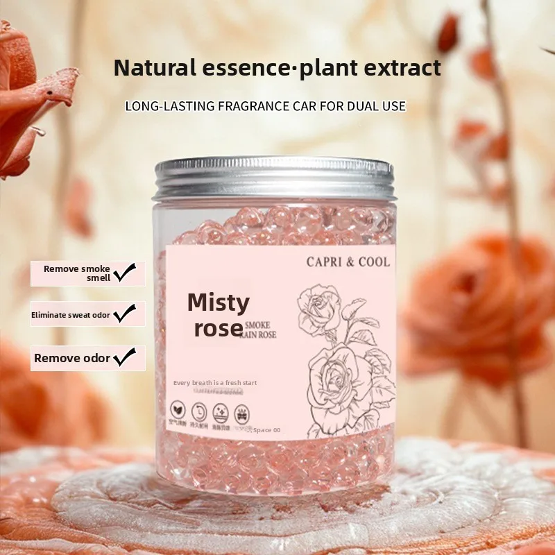 Car aromatherapy volatile crystal ball fragrance beads bedroom wardrobe lasting fragrance aromatherapy diffuser stone