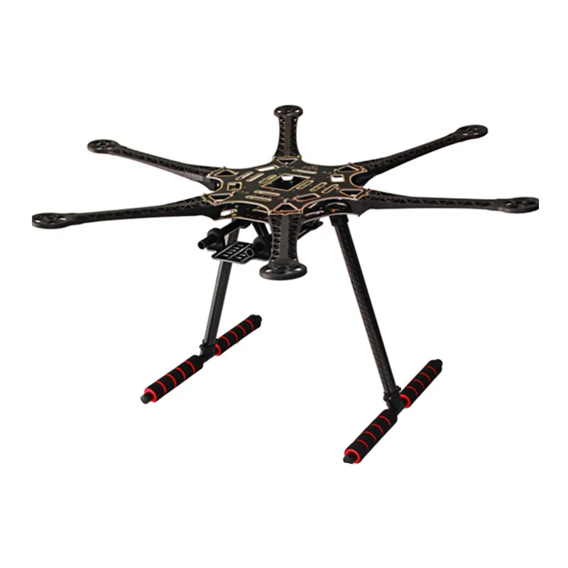 S550 550 Upgrade Hexacopter Frame Kit with Unflodable Landing Gear for FPV