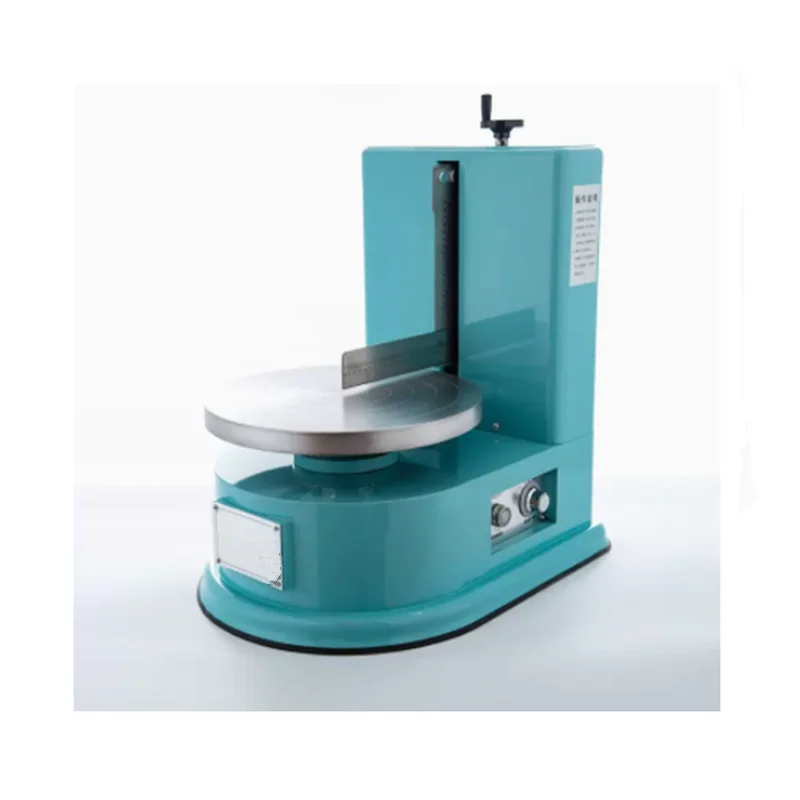 2022 hot selling small cake icing machine cream spreading machine bakery shop cake decorating machine factory