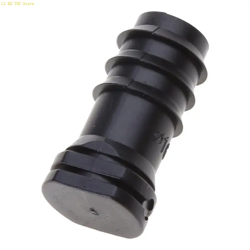 W3JE 10PCS Drip Irrigation Fittings End Plugcde Bed Beed Connectors Конечные крышки пластиковая штекер