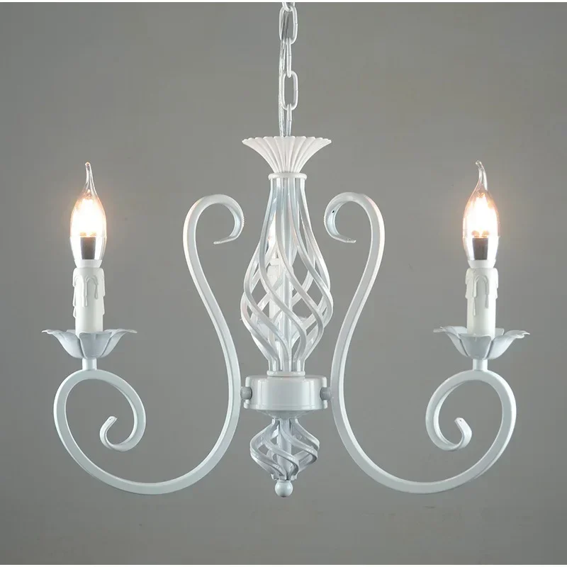 الأمريكية الثريا غرفة نوم 5 بسيطة الرجعية المنزل غرفة المعيشة الصغيرة دراسة الشرفة غرفة الطعام مصباح ثلاثة مصابيح شمعة