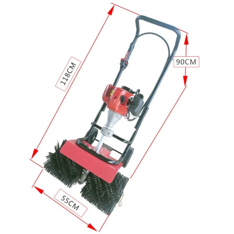 

Electric Powered Lawn Sweeper Brush For Artificial Grass