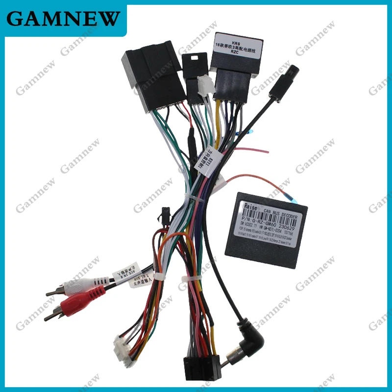 Car 16pin Wiring Harness Adapter Canbus Box Decoder For Chevrolet Sail 3 Buick Excelle Spark