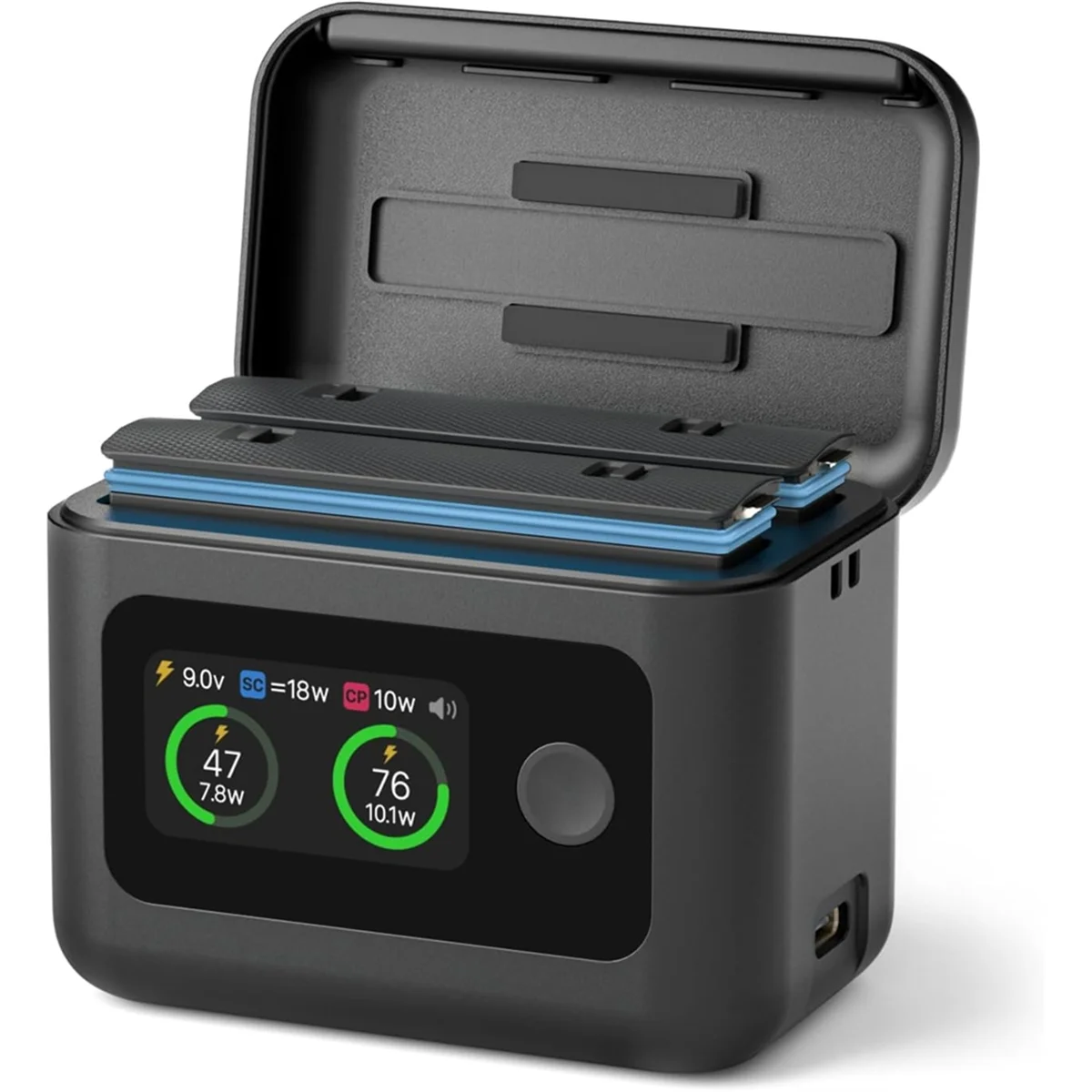 2025+For X5 Battery Charger for X5, 27W Dual Fast Charging Case, Intelligent Two Way Charger Hub