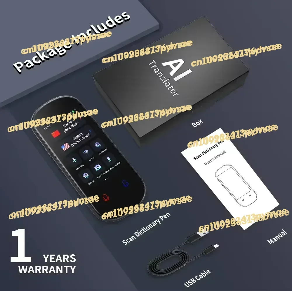 

Z2 Best quality portable translation 138 language two way instant speech translator device accurate offline voice trans