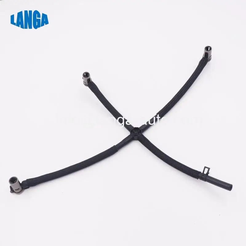 04B130235B Fit For VW Polo Skoda Seat Audi  A1 1.4 TDI Fuel Overflow Hose Injector Pipe Return Line