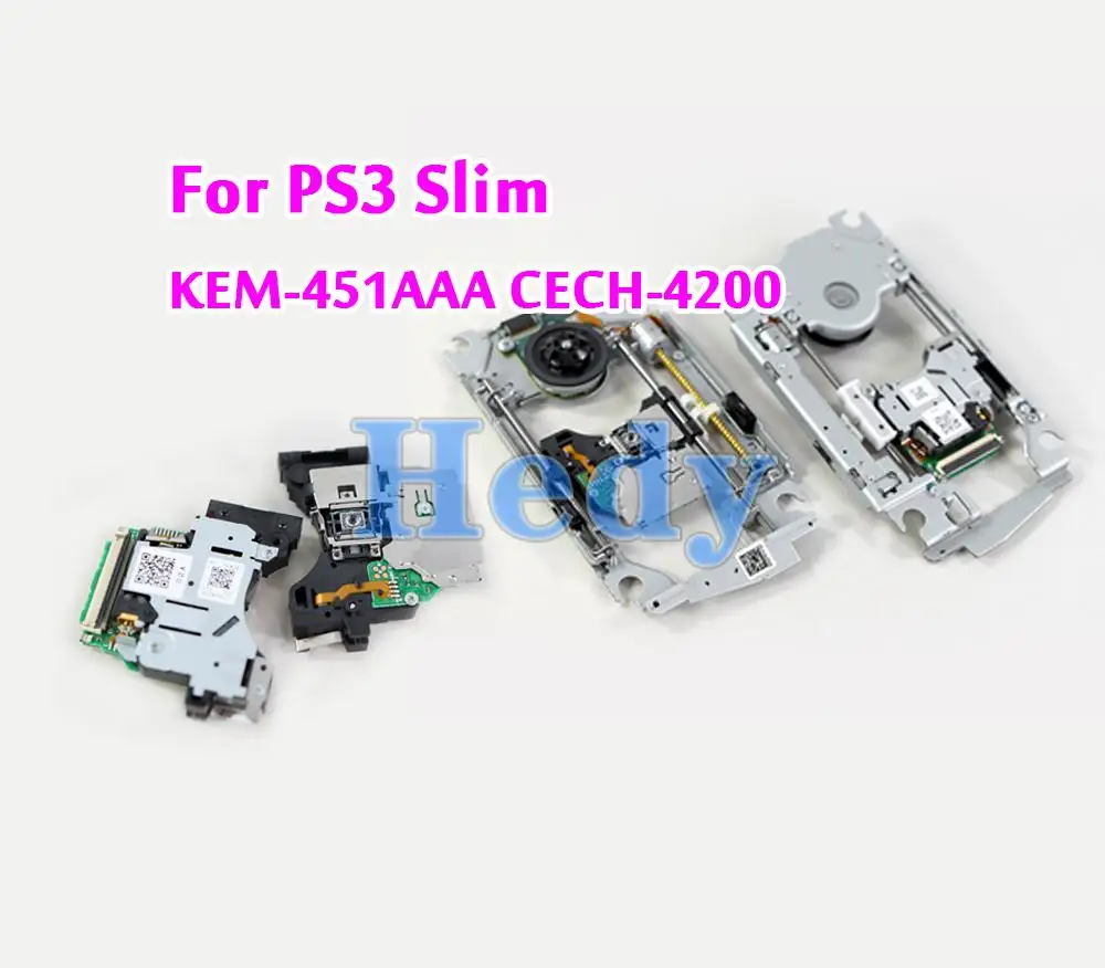 5PCS New KES-451A KEM 451AAA Laser Lens For PS3 Super Slim CECH-4200 Laser Lens Reader For PS3 4200 With Deck Mechanism