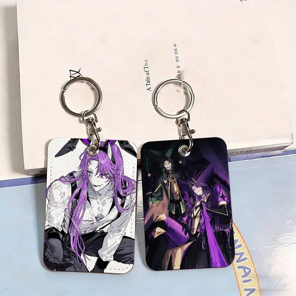 The Freak Circus Game Style PU Access Card Holder with Keychain - Executive Protection for Bank card,Subway, Bus Card case
