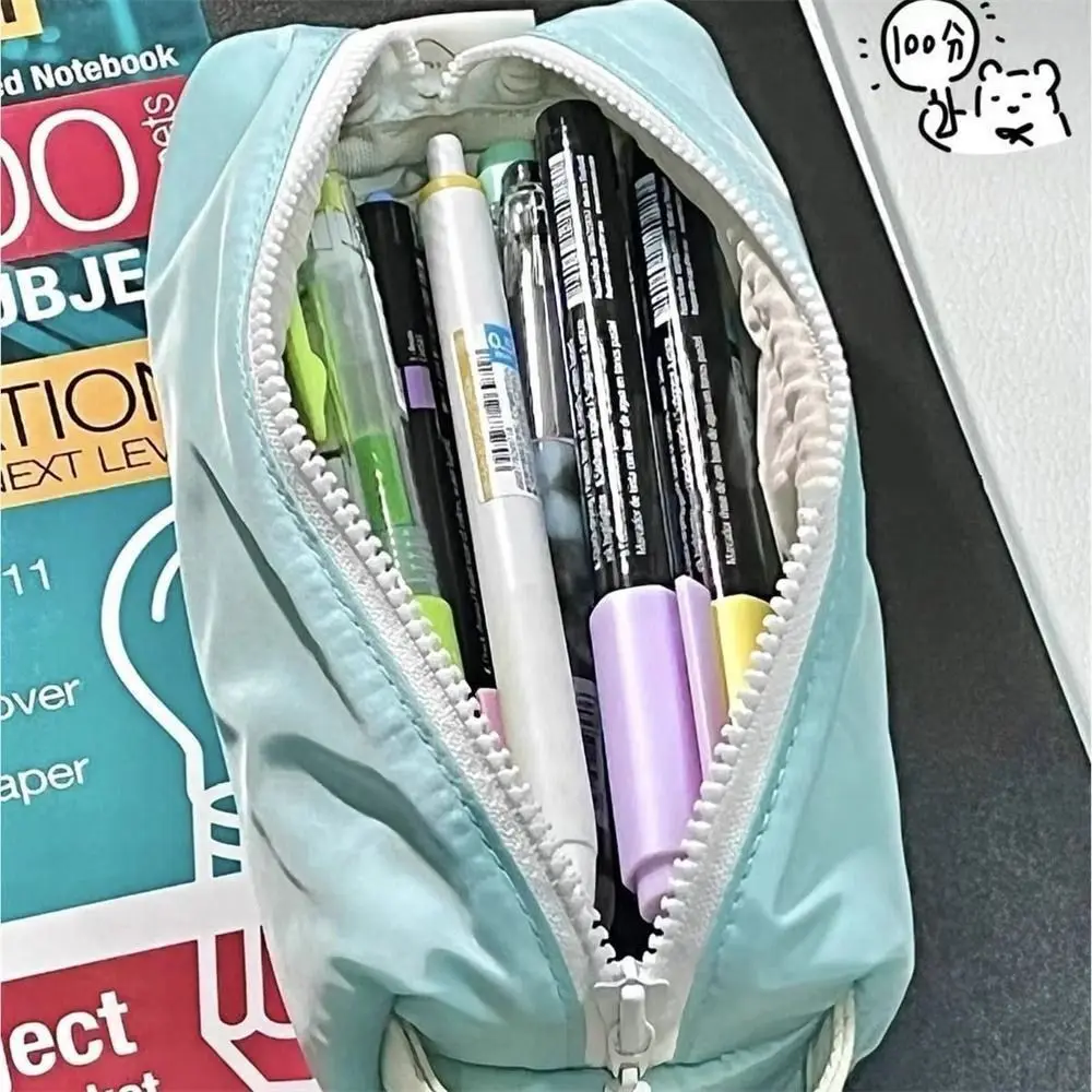 High Quality Large-capacity Stationery Storage Bag Multi-function Portable Pen Bag Pen Pouch