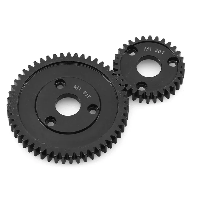 M1 Steel Spur Gear 30T 31T 35T 40T 42T 46T 50T 52T Main Gear for Trxs ARRMA HPI HOBAO LOSI RC Car Upgrade Parts