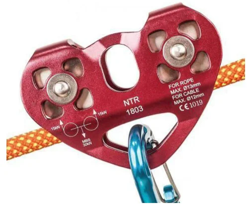 

Nettle Jungle Double Pulley with Lacquer Handle Overflight Fall Protection System