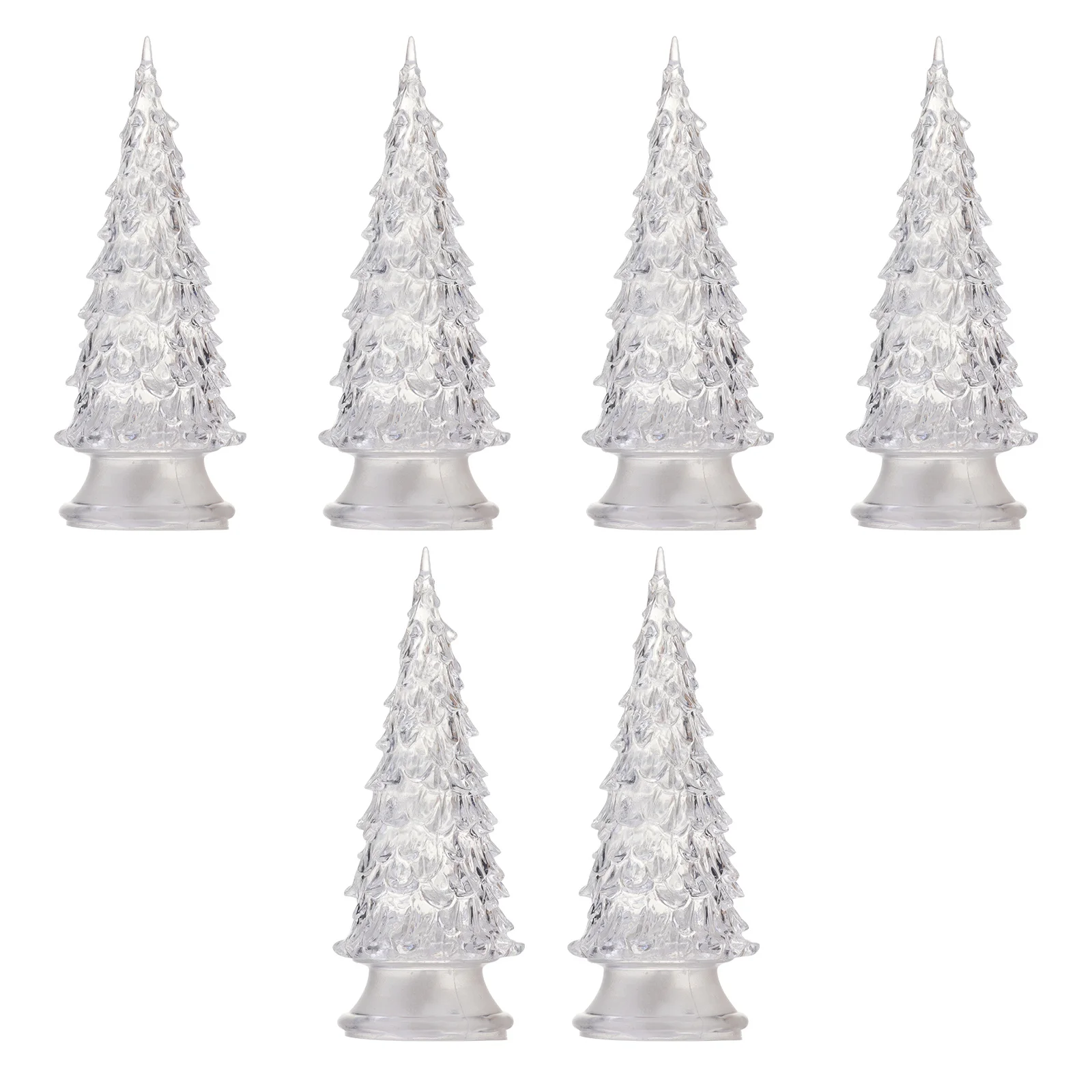 6 шт., Рождественский маленький ночной настольный маленький ночник