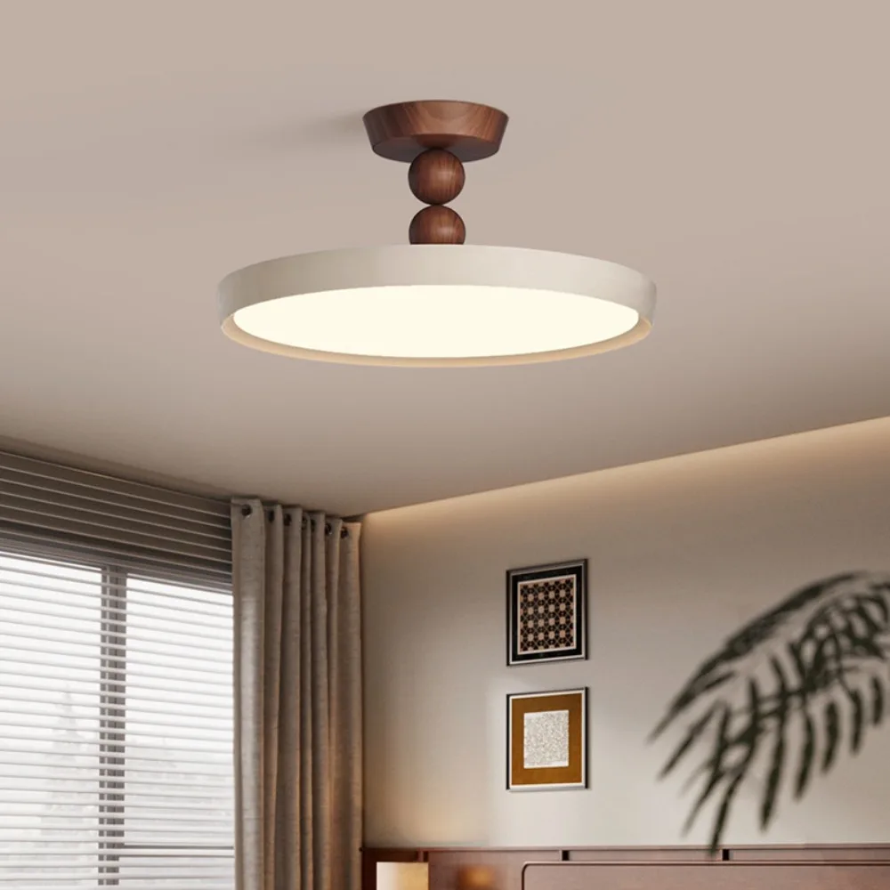 Ceiling Light Creative Personality Full Spectrum Children's Room Cream Style American Retro Bedroom Study Light