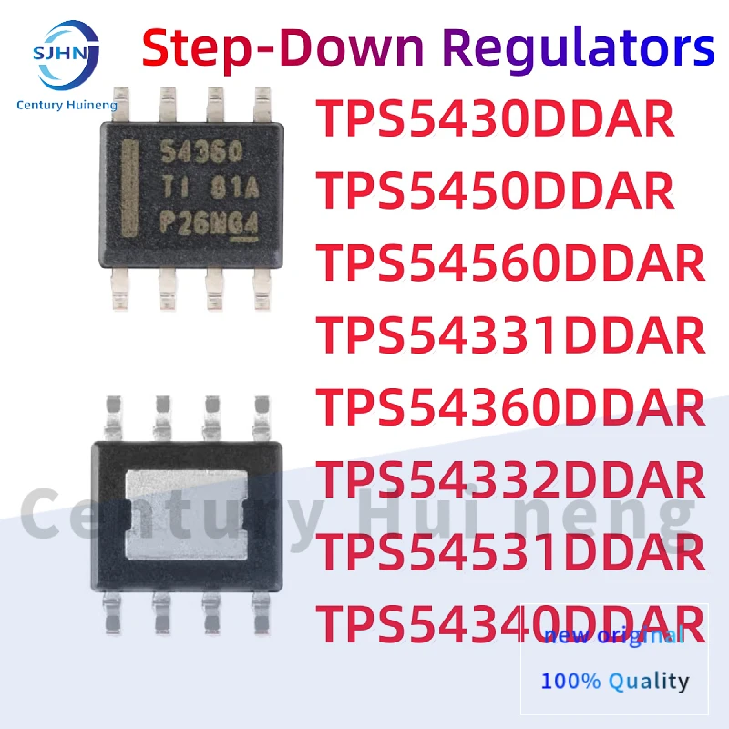 5PCS/lot New Original 5PCS New original TPS5430DDAR TPS5450 54560 54331 54360 54332 54531 54340DDAR Buck Converter Chip SOP8