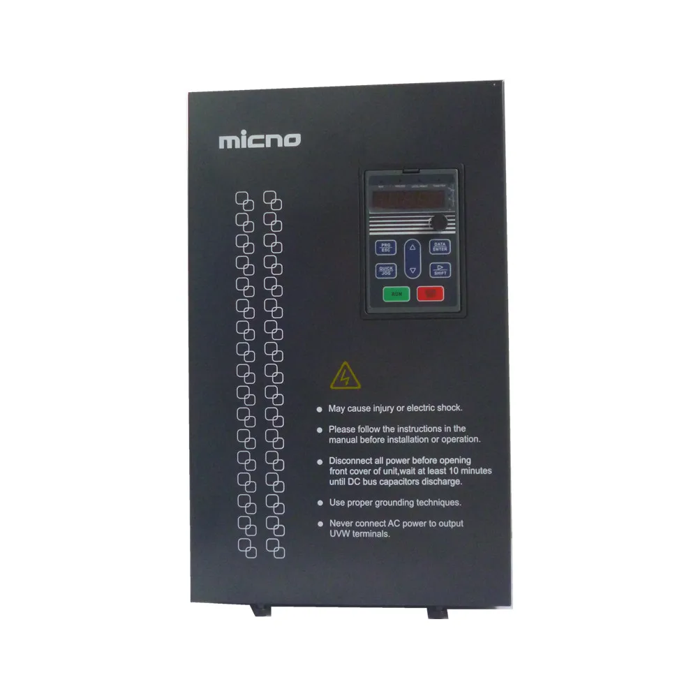 MICNO 30kw 40hp 삼상 태양열 워터 펌프 인버터 태양열 및 AC 펌프용 380V-440V VFD 주파수 인버터